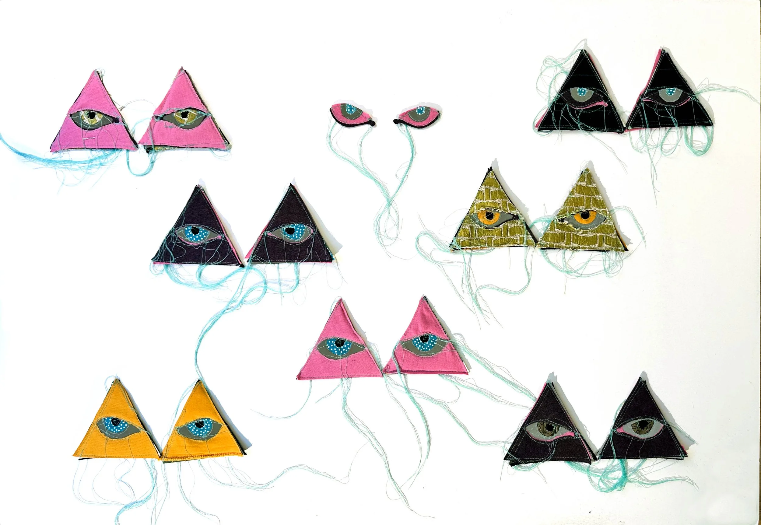 Eye Totems, 2025 — Ethan Shoshan